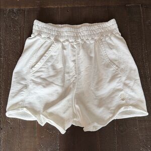 FP Movement by Free People White Athletic Shorts All Star NWOT